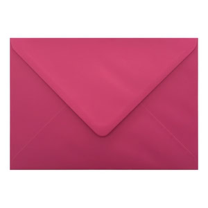 Fuchsia Pink Envelope C5 Ratio