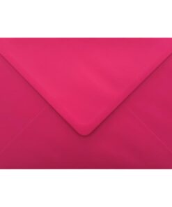 Fuchsia Pink Envelope C7 Closed