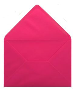 Fuchsia Pink Envelope Rsvp Open