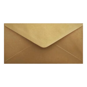 Gold Envelope Dl Closed Envltd