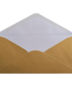 Gold Envelope Dl Open Envltd