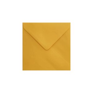 Golden Yellow Envelope 130mm Square Ratio