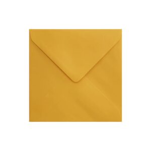 Golden Yellow Envelope 155mm Square Ratio
