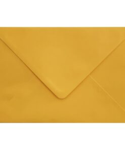 Golden Yellow Envelope A5 Closed