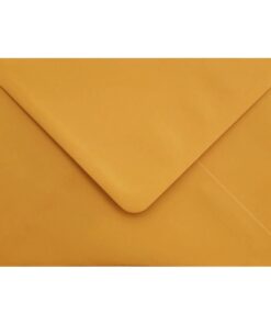 Golden Yellow Envelope C6 Closed