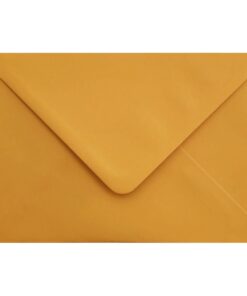 Golden Yellow Envelope C7 Closed