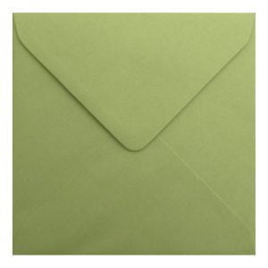 Heritage Green Envelope 130mm Square Closed