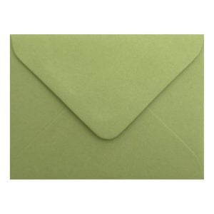 Heritage Green Envelope 5x7 Closed