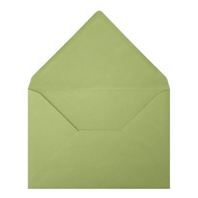 Heritage Green Envelope B6 Open