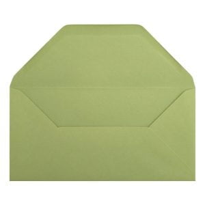 Heritage Green Envelope Dl Open