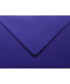 Intense Iris Blue Envelope A5 Closed
