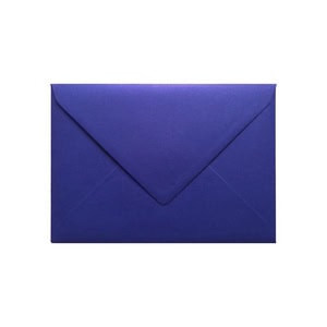 Intense Iris Blue Envelope B6 Ratio