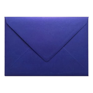 Intense Iris Blue Envelope C5 Ratio