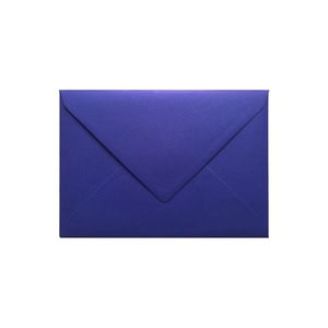 Intense Iris Blue Envelope C6 Ratio