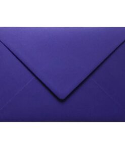Intense Iris Blue Envelope C7 Closed