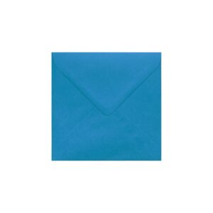 Kingfisher Blue Envelope 130mm Square Ratio