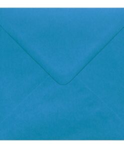 Kingfisher Blue Envelope 155mm Square Closed