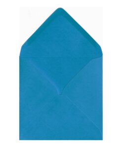 Kingfisher Blue Envelope 155mm Square Open