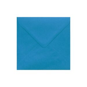 Kingfisher Blue Envelope 155mm Square Ratio
