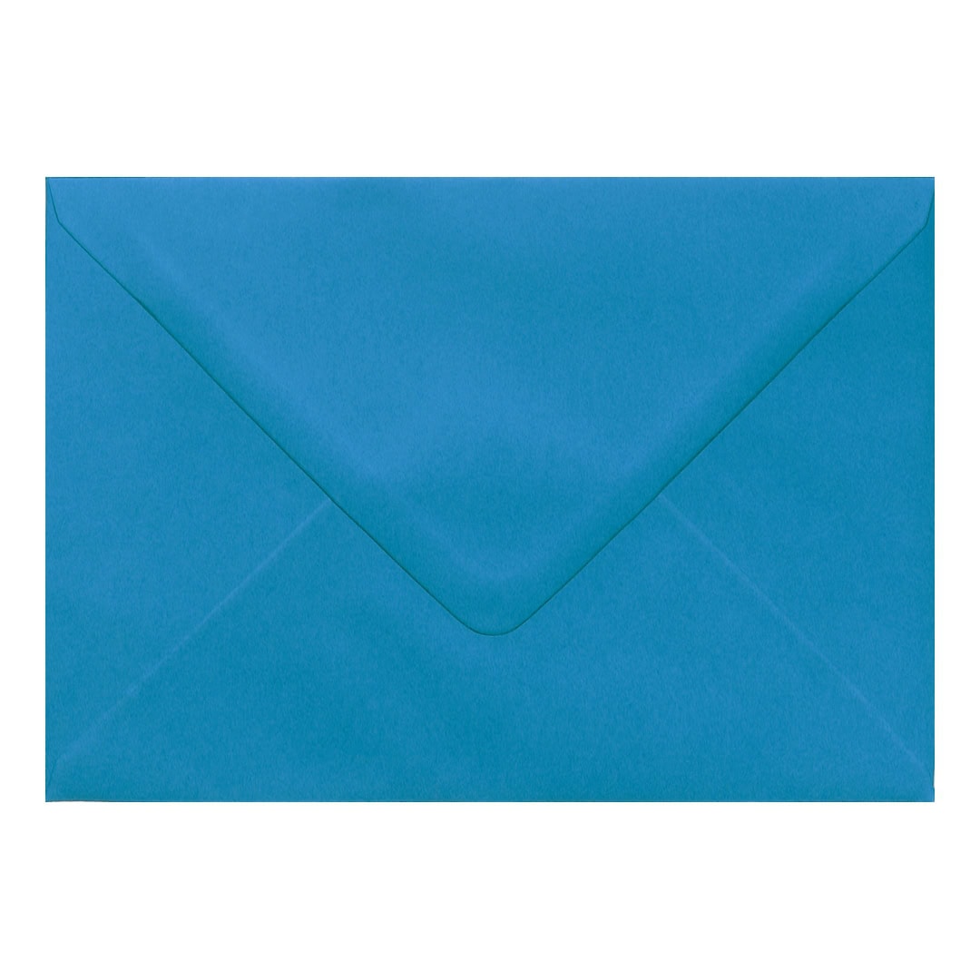 Kingfisher Blue Envelope B6 Closed