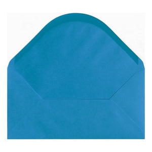 Kingfisher Blue Envelope Dl Open