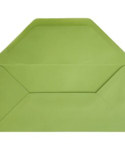 Lime Green Envelope Dl Open