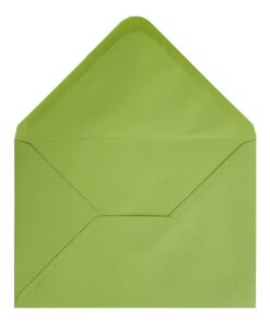 Lime Green Envelope Rsvp Open
