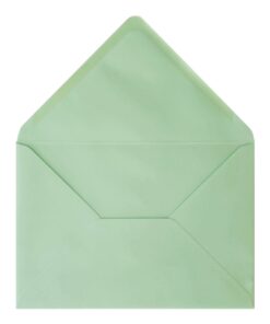 Mint Green Envelope A5 Open