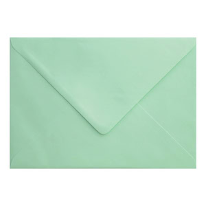 Mint Green Envelope C5 Ratio
