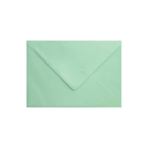 Mint Green Envelope C6 Ratio