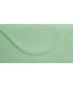 Mint Green Envelope Dl Closed
