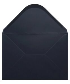 Navy Blue Envelope A5 Open