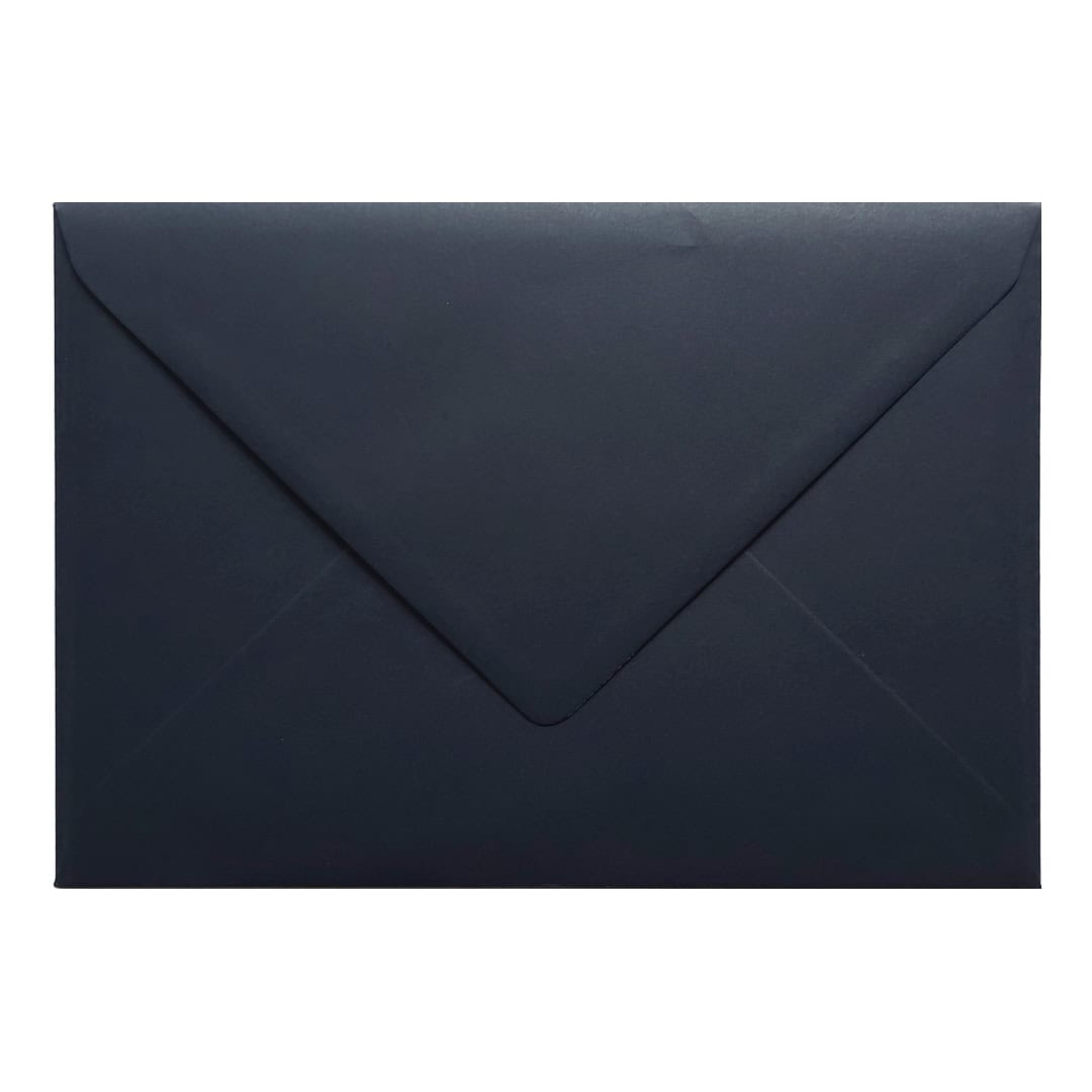 Navy Blue Envelope B6 Closed