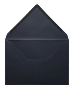 Navy Blue Envelope C5 Open