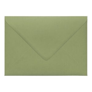 Olive Green Envelope C5 Ratio