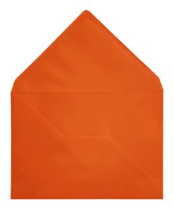 Orange Envelope C6 Open