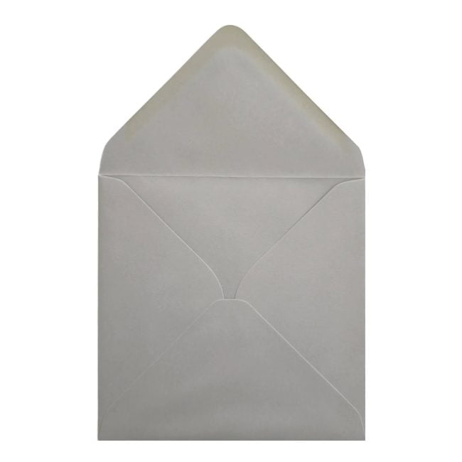 Owl Grey Envelope 130mm Square Open