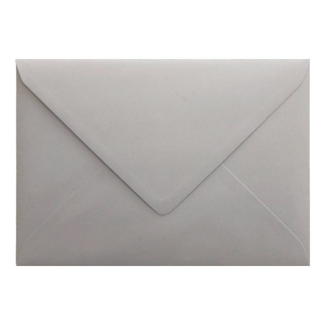Owl Grey Envelope B6 Closed
