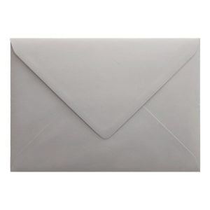 Owl Grey Envelope C5 Closed
