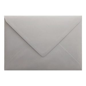 Owl Grey Envelope C7 Closed