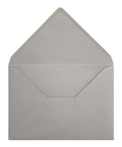 Owl Grey Envelope C7 Open