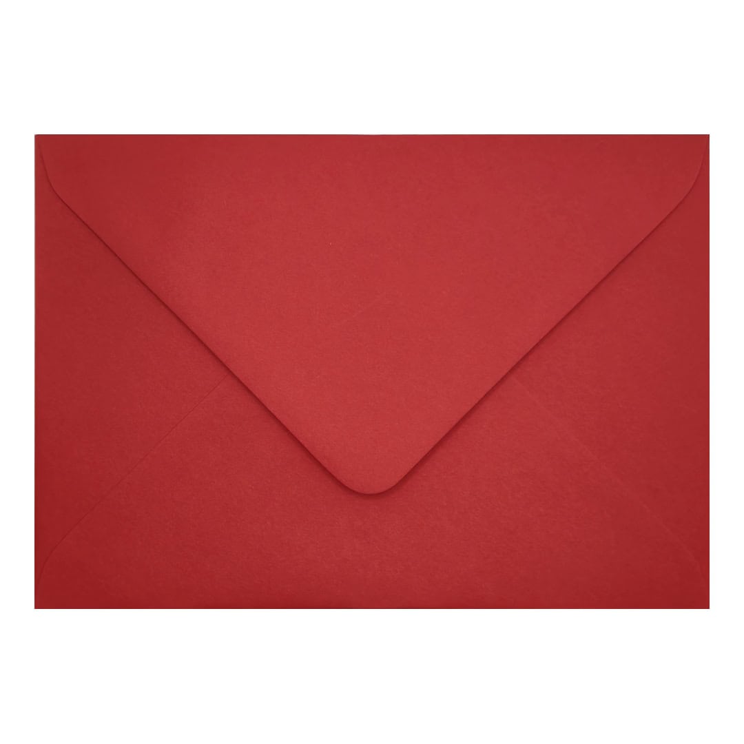 Poppy Red Envelope B6 Closed