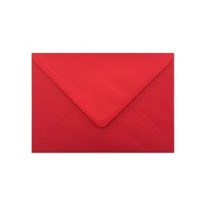 Poppy Red Envelope B6 Ratio