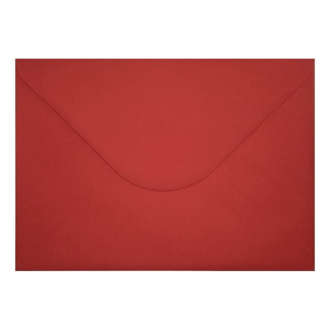 Poppy Red Envelope C5 Closed