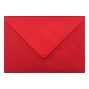 Poppy Red Envelope C5 Ratio