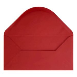 Poppy Red Envelope Dl Open