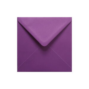Purple Envelope 155mm Square Ratio