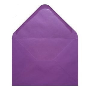 Purple Envelope 5x7 Open