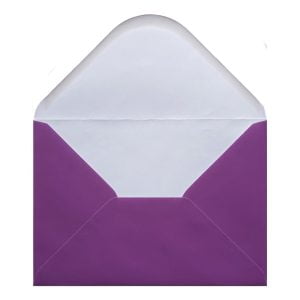 Purple Envelope A5 Open