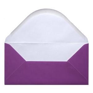 Purple Envelope Dl Open